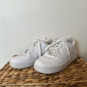 Nike All-White Low-Top Sneakers